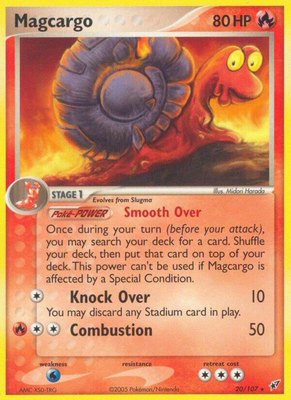 Magcargo, EX Deoxys