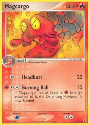Magcargo, EX Deoxys