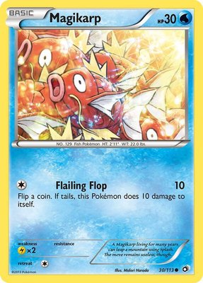 Magikarp, Legendary Treasures
