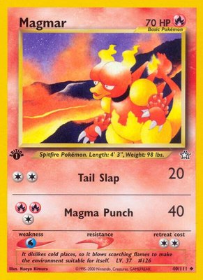 Magmar, Neo Genesis