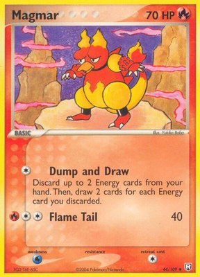 Magmar, EX Team Rocket Returns