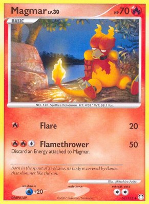 Magmar, Mysterious Treasures