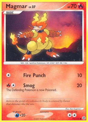 Magmar, Secret Wonders