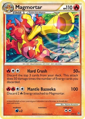 Magmortar, Unleashed