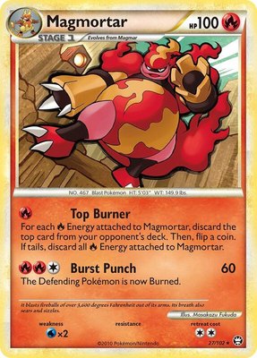 Magmortar, Triumphant