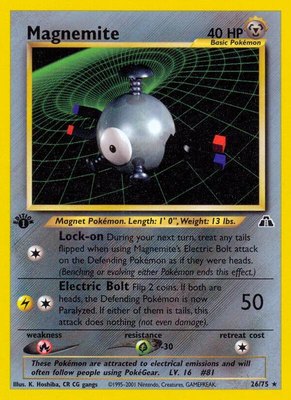 Magnemite (26), Neo Discovery