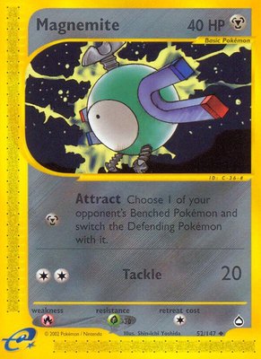 Magnemite (52), Aquapolis