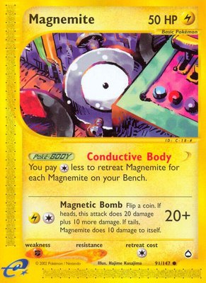 Magnemite (91), Aquapolis