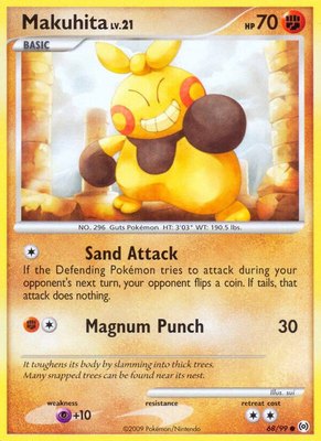 Makuhita, Arceus