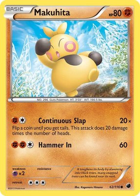 Makuhita, Plasma Freeze