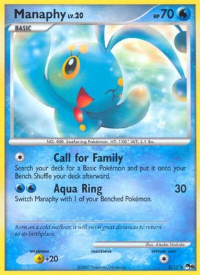 Manaphy, POP Series 6