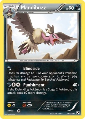 Mandibuzz, Black and White
