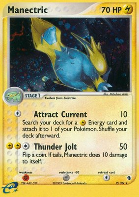 Manectric, EX Ruby and Sapphire