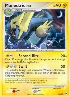 Manectric (22), Arceus