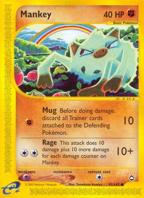 Mankey, Aquapolis