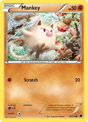 Mankey, Plasma Freeze