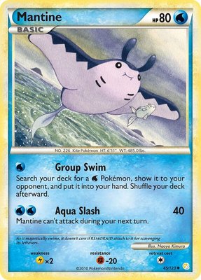 Mantine, HeartGold SoulSilver