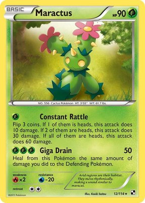 Maractus (12), Black and White