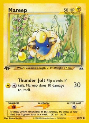 Mareep, Neo Discovery