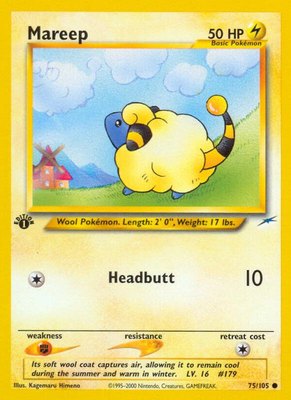 Mareep, Neo Destiny