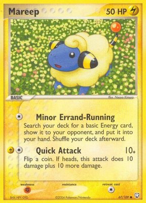 Mareep, EX Team Rocket Returns