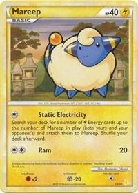 Mareep (#20), HGSS Trainer Kit: Gyarados & Raichu