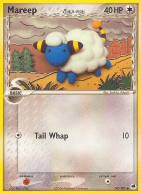 Mareep (Delta Species), EX Dragon Frontiers