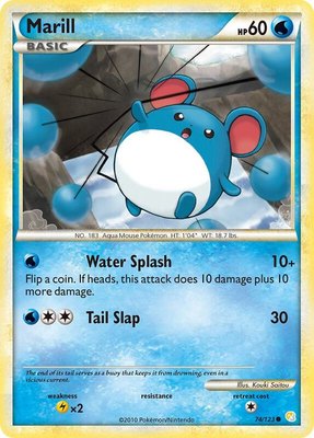 Marill, HeartGold SoulSilver
