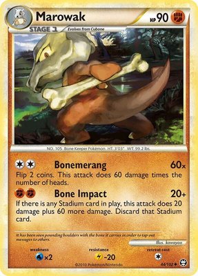 Marowak, Triumphant