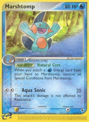 Marshtomp, EX Ruby and Sapphire