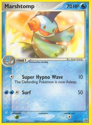 Marshtomp, EX Emerald