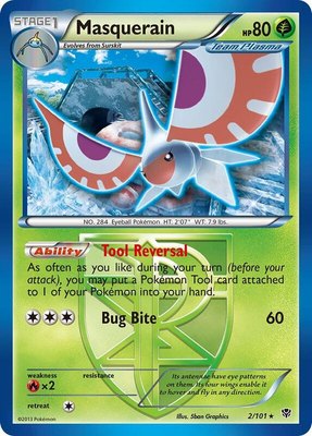 Masquerain (Team Plasma), Plasma Blast