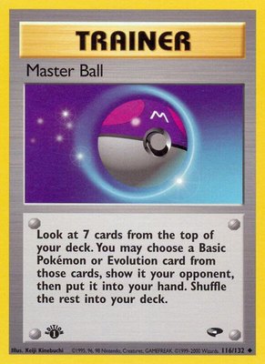 Master Ball, Gym Challenge