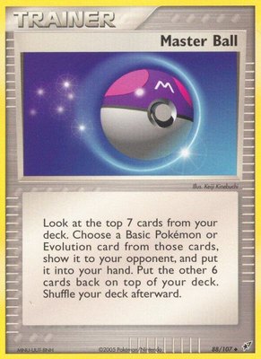 Master Ball, EX Deoxys