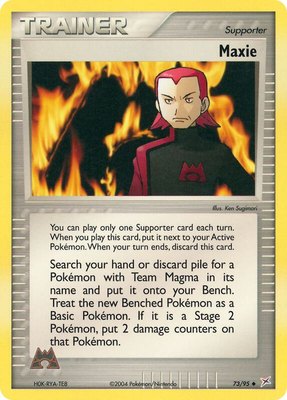 Maxie, EX Team Magma vs Team Aqua