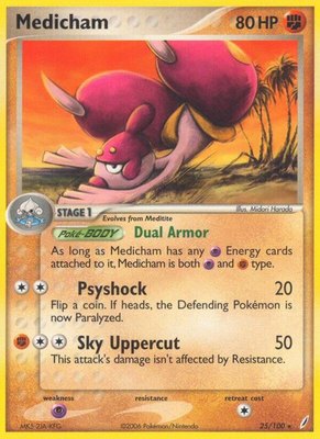 Medicham, EX Crystal Guardians