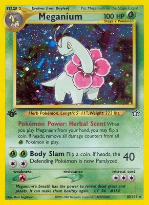 Meganium (10), Neo Genesis
