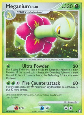 Meganium, Mysterious Treasures