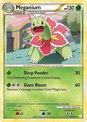 Meganium, HeartGold SoulSilver