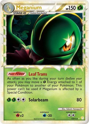 Meganium (Prime), HeartGold SoulSilver