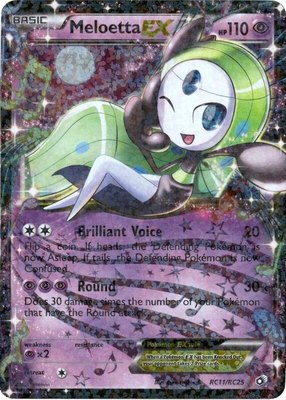Meloetta EX, Legendary Treasures: Radiant Collection
