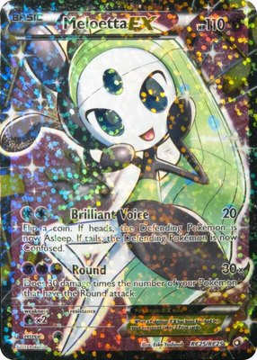 Meloetta EX (Full Art), Legendary Treasures: Radiant Collection