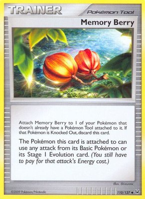 Memory Berry, Platinum