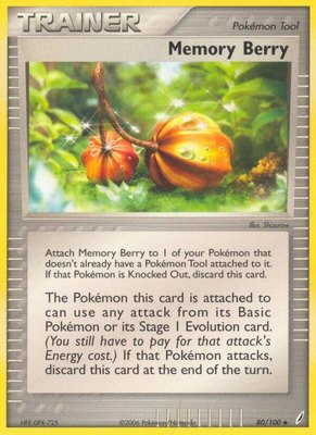Memory Berry, EX Crystal Guardians