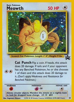 Meowth, WoTC Promo