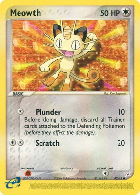 Meowth, EX Team Magma vs Team Aqua