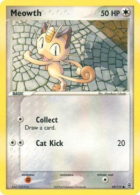 Meowth, EX FireRed & LeafGreen