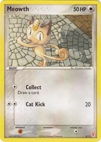 Meowth, EX Trainer Kit 2: Plusle & Minun
