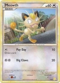 Meowth (#4), HGSS Trainer Kit: Gyarados & Raichu