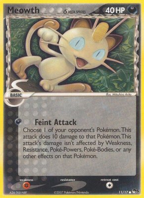 Meowth (Delta Species), POP Series 5